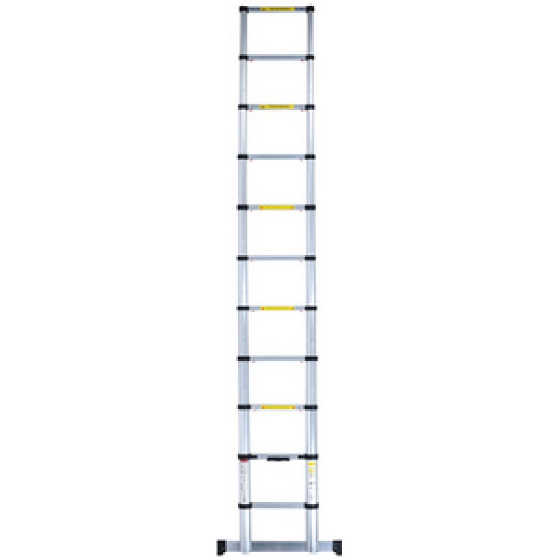 pavo Echelle télescopique en aluminium, 10 barreaux