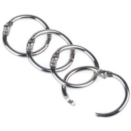 pavo Anneaux brisés, diamètre intérieur: 25 mm, en métal