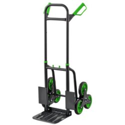 pavo Diable d'escalier en acier, 2 x 3 roues en étoile