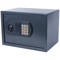 pavo Coffre-fort, avec serrure électronique, gris foncé