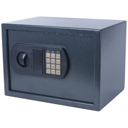 pavo Coffre-fort, avec serrure électronique, gris foncé