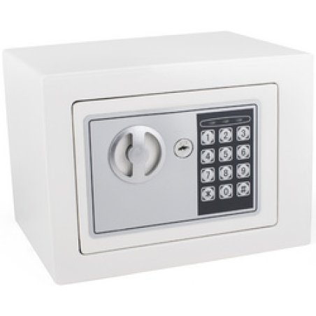 pavo Mini coffre-fort, avec serrure électronique, rouge