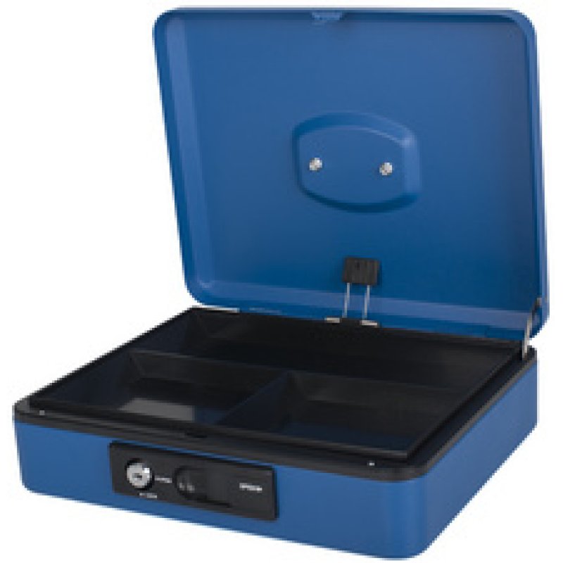 pavo Caisse à monnaie Deluxe, 250 mm, bleu