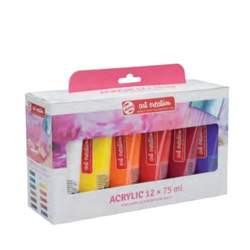 ROYAL TALENS Acrylique ArtCreation, 75 ml, set de 12