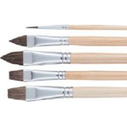 ROYAL TALENS Set de pinceaux, en poils d'oreille de boeuf