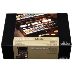 ROYAL TALENS Peinture à l'huile REMBRANDT, coffret "MASTER"