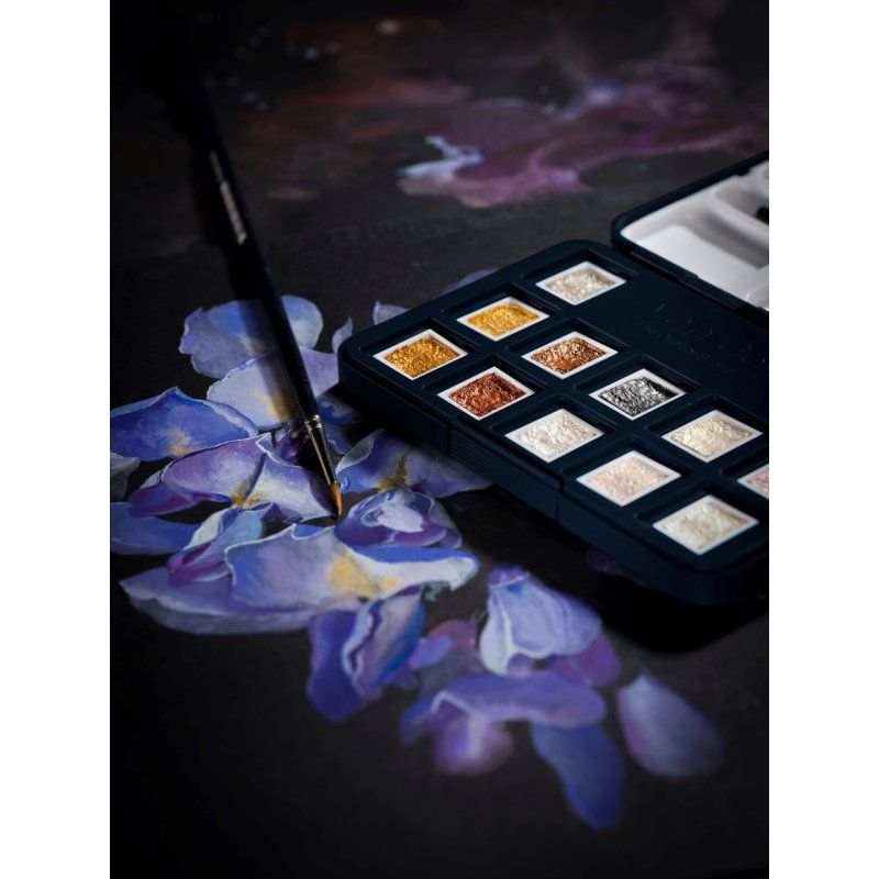 Van Gogh 20808640 water based paint Graphite, Bronze colour, Copper, Gold, Green, Red, Silver, Violet, White, Yellow