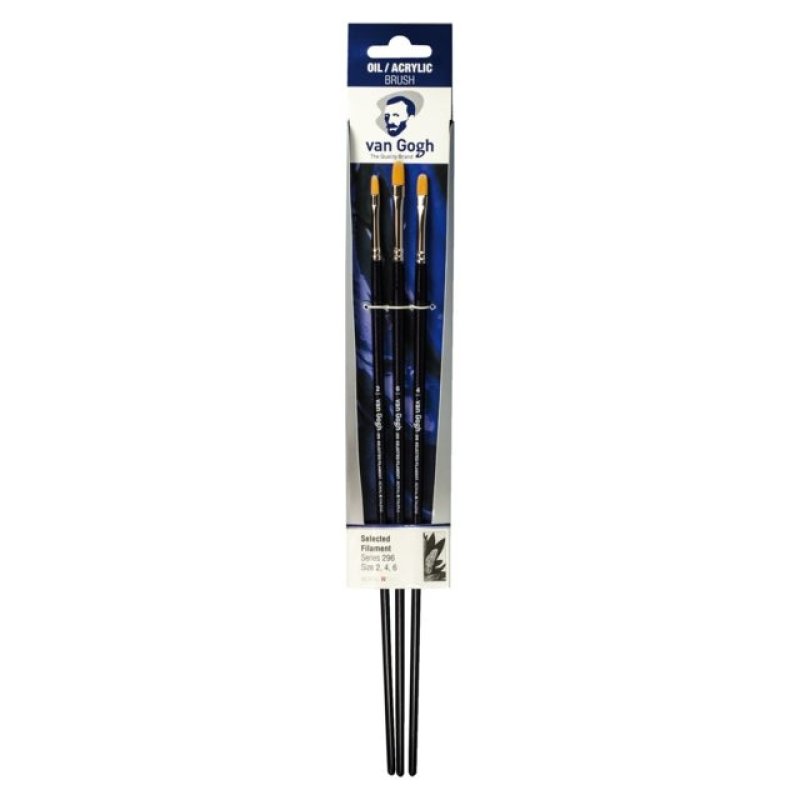 Van Gogh 90929691 pinceau à usage général Brosse ronde 3 pièce(s)