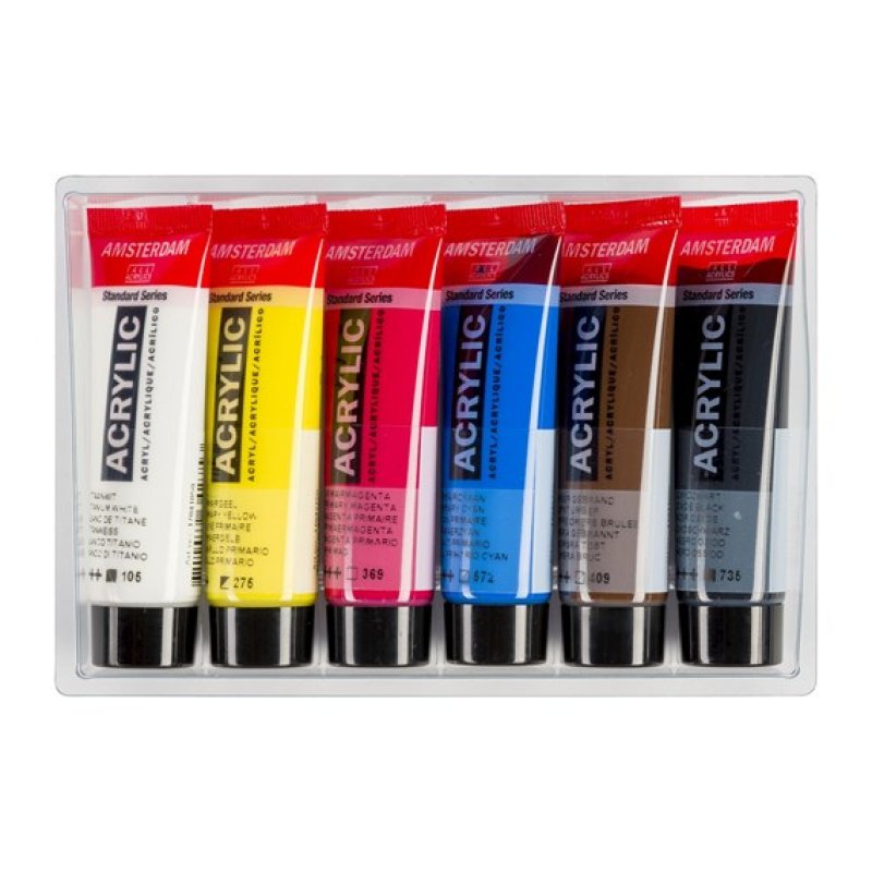 Amsterdam 17820500 art/craft paint Acrylic paint 6 pc(s)