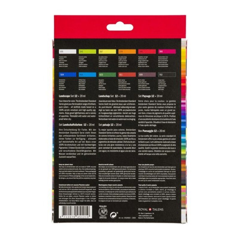 Amsterdam 17820602 art/craft paint Acrylic paint 12 pc(s)