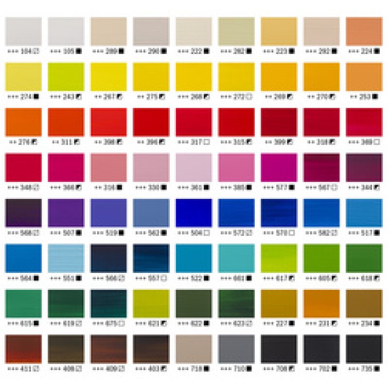 ROYAL TALENS Peinture acrylique AMSTERDAM General Selection