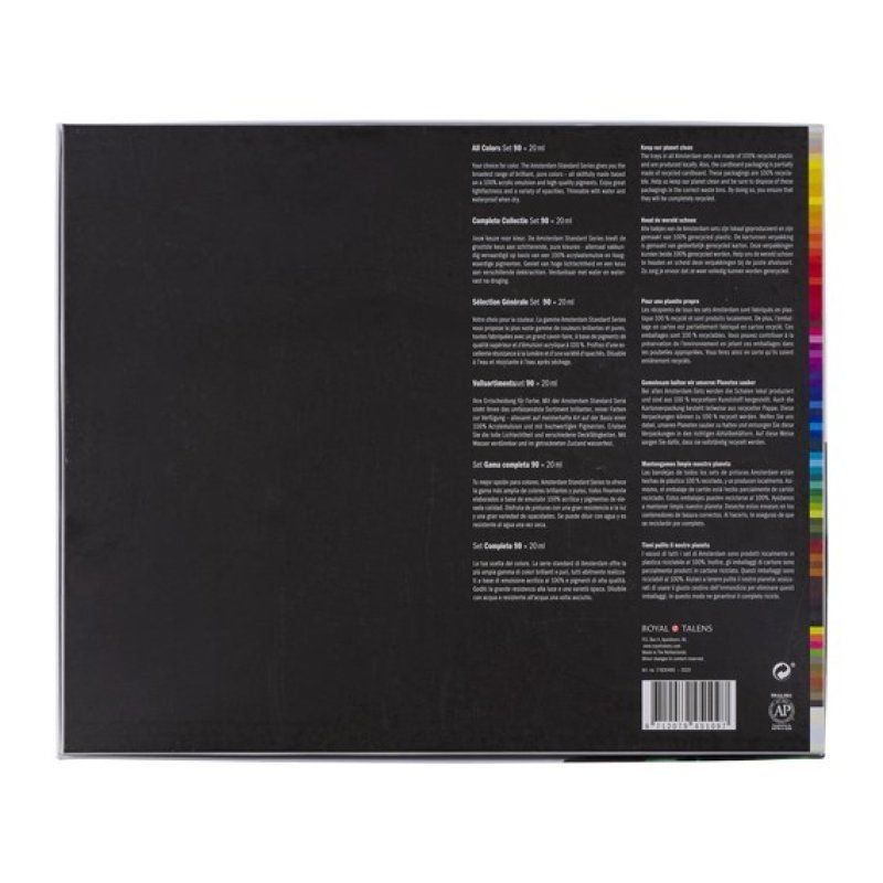 Amsterdam 17820490 art/craft paint Acrylic paint 90 pc(s)