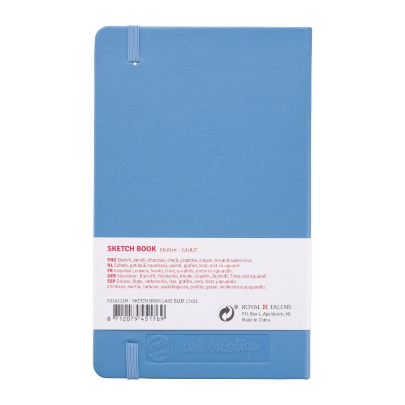 ROYAL TALENS Art Creation Carnet de croquis, 130x210 mm,bleu