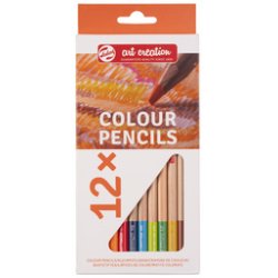 ROYAL TALENS Crayons de couleur Art Creation, rond, étui x12