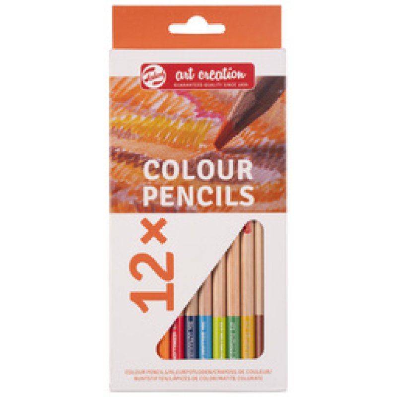 ROYAL TALENS Crayons de couleur Art Creation, rond, étui x24