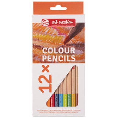 ROYAL TALENS Crayons de couleur Art Creation, rond, étui x24