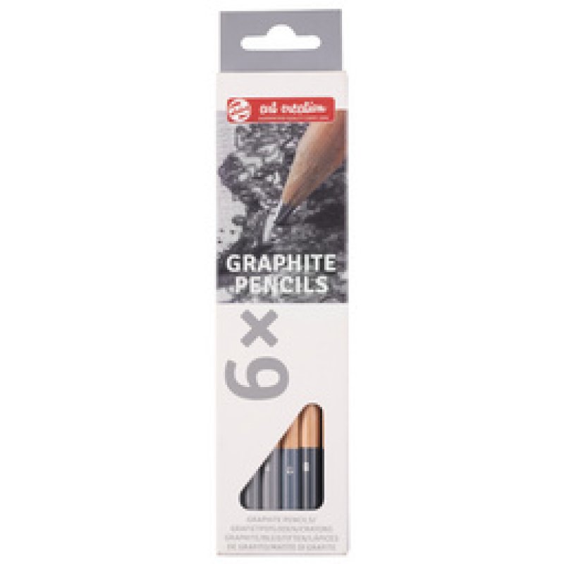 ROYAL Crayons graphite Art Creation, rond, étui de 12