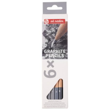 ROYAL Crayons graphite Art Creation, rond, étui de 12