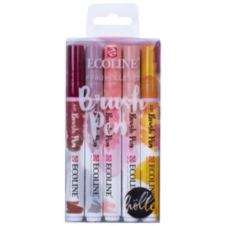 ROYAL TALENS Ecoline Pinselstift Brush Pen Set "Frau Hölle"