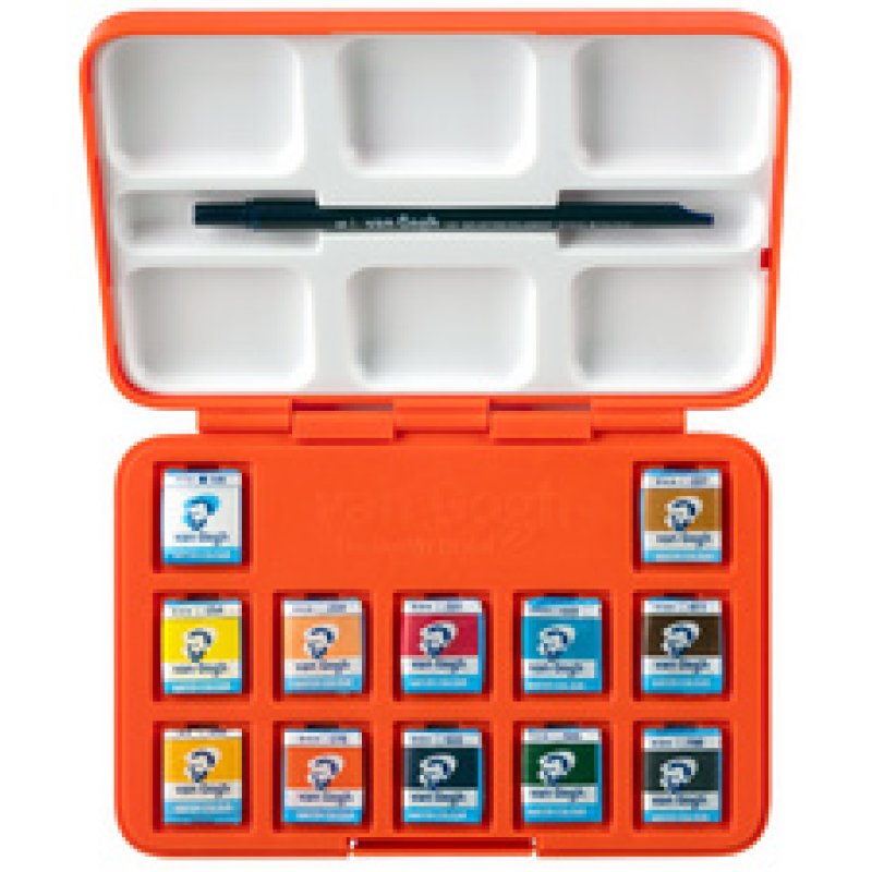 ROYAL TALENS Pocket box aquarelle Van Gogh x "Autoportrait"