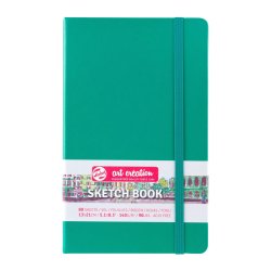 Talens Cahier de Croquis Vert forêt 13 x 21 cm 140 g 80 Feuilles