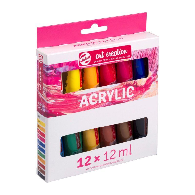 Talens Set acrylique | 12 x 12 ml