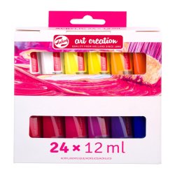Talens Set acrylique | 24 x 12 ml