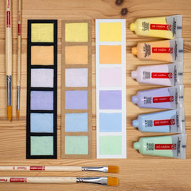 ROYAL TALENS Acrylique Art Creation Pastel Set, 6 x 12 ml