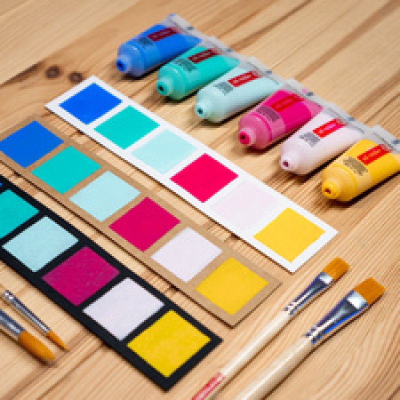 ROYAL TALENS Acrylique Art Creation Caribbean Set, 6 x 12 ml