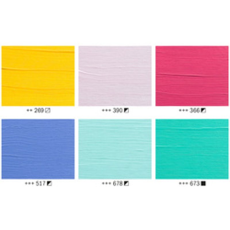 ROYAL TALENS Acrylique Art Creation Caribbean Set, 6 x 12 ml