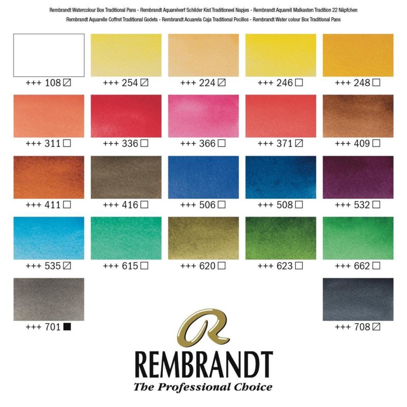 Rembrandt 05840014 art/craft paint Watercolor paint 1 pc(s)