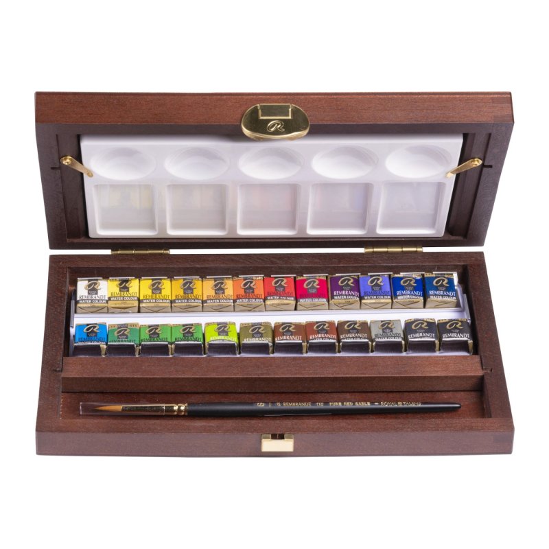 ROYAL TALENS REMBRANDT Aquarellfarben-Set, Näpfchen