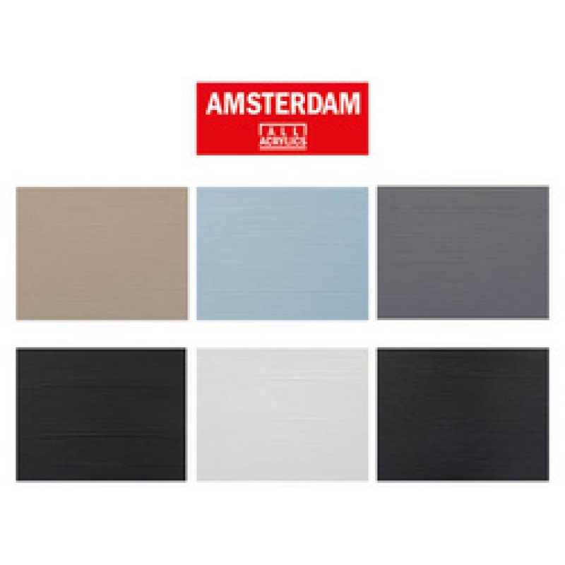ROYAL TALENS Peinture acrylique AMSTERDAM, set de gris