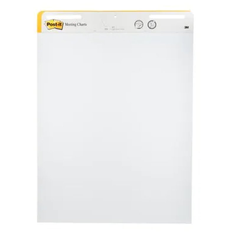 Post-it Meeting-Chart, 63,5 x 76,2 cm, uni, blanc