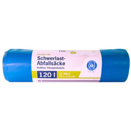 Secolan TRILine Sac poubelle renforcé, extra résistant,120 L