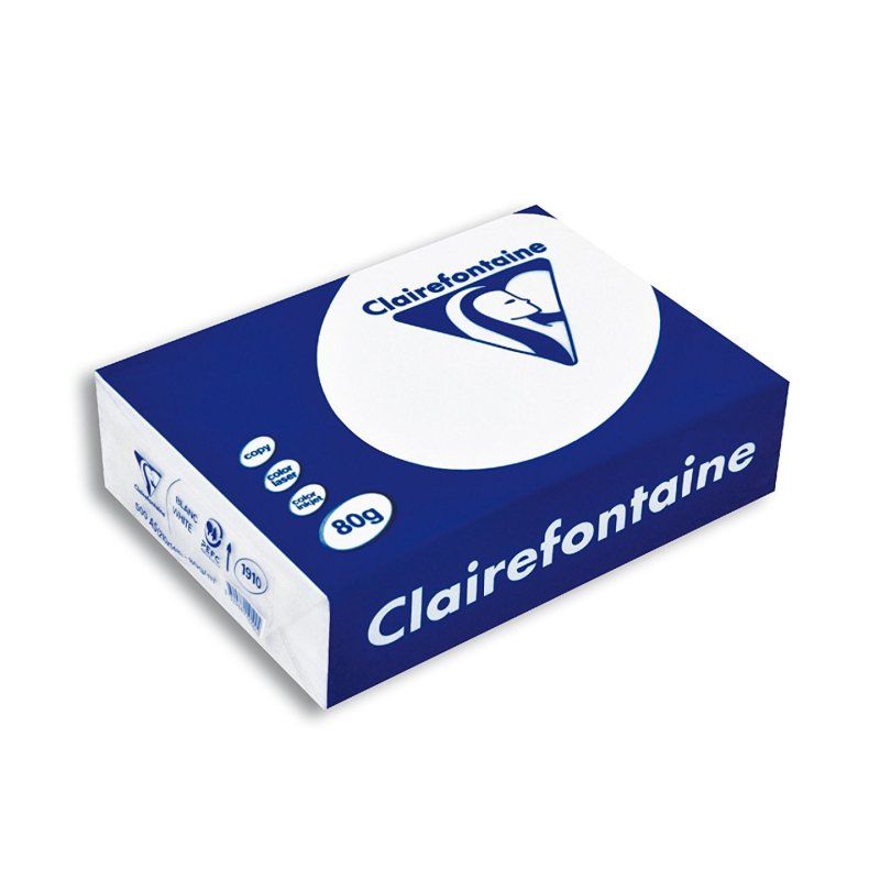Clairefontaine 1910C printing paper A5 (148x210 mm) 500 sheets White