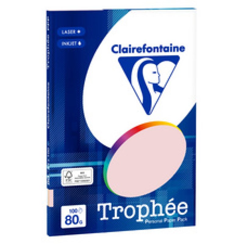 Clairefontaine Papier universel Trophée, A4, couleurs