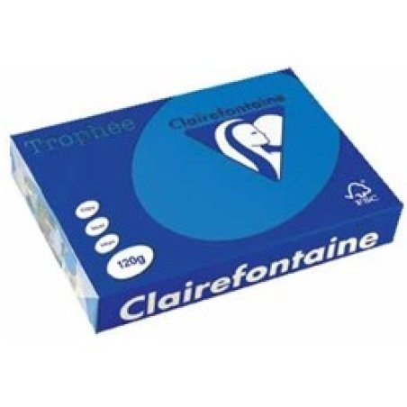 Clairefontaine 1214C papier jet d'encre A4 (210x297 mm) Mat 250 feuilles Bleu