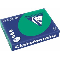 Clairefontaine Papier universel Trophée A4, vert sapin