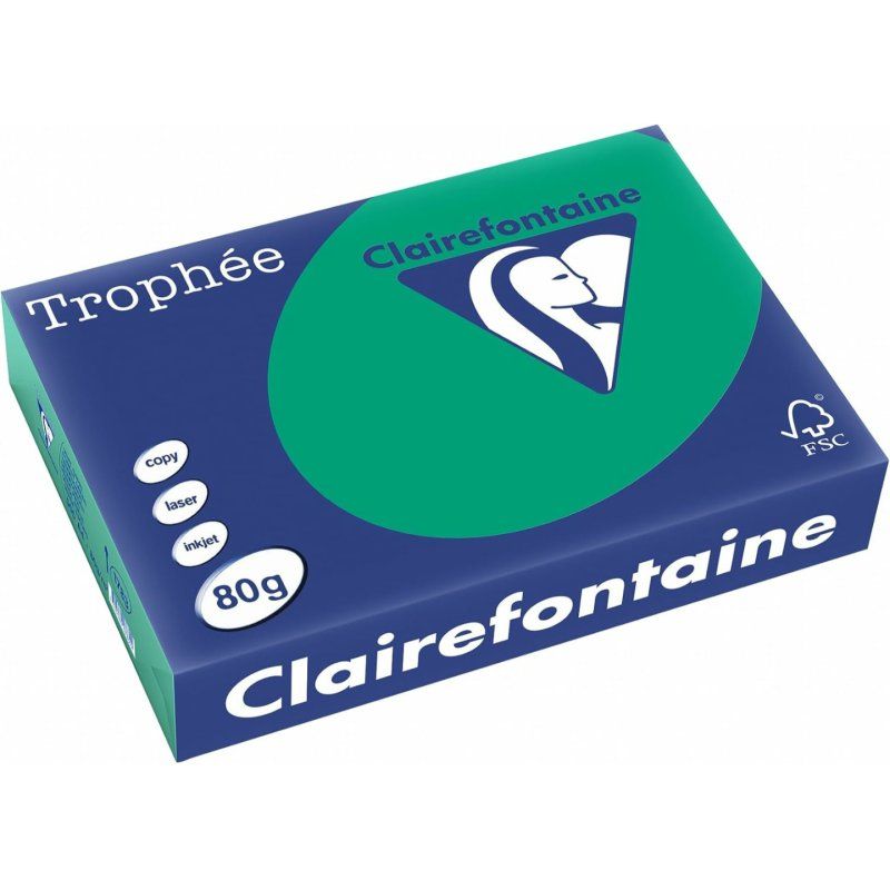 Clairefontaine Trophée printing paper A4 (210x297 mm) 500 sheets Green