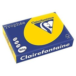 Clairefontaine 1206C papier jet d'encre A4 (210x297 mm) Mat 250 feuilles Jaune