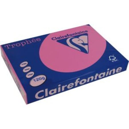 Clairefontaine 1219C papier jet d'encre A4 (210x297 mm) Mat 250 feuilles Rose