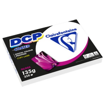 Clairefontaine Papier laser DCP Coated Gloss, A3, 135 g/m2