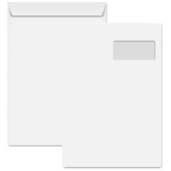 Clairefontaine Pochettes d'expédition C4, 229 x 324 mm