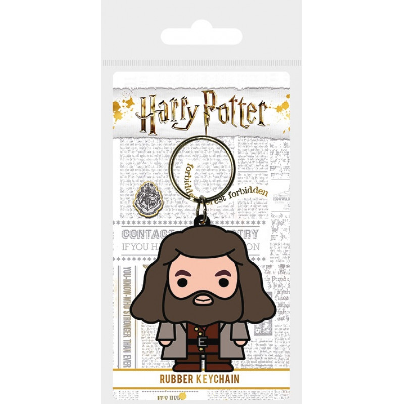 HARRY POTTER - Porte-Clés Caoutchouc - Hagrid Chibi