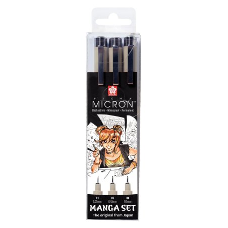 Sakura Pigma Micron Black 3 pc(s)