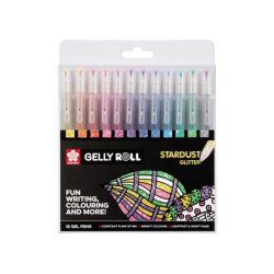 Sakura POXPGBSTA12 stylo à encre gel Stylos à encre gel avec bouchon Fin Multicolore 12 pièce(s)