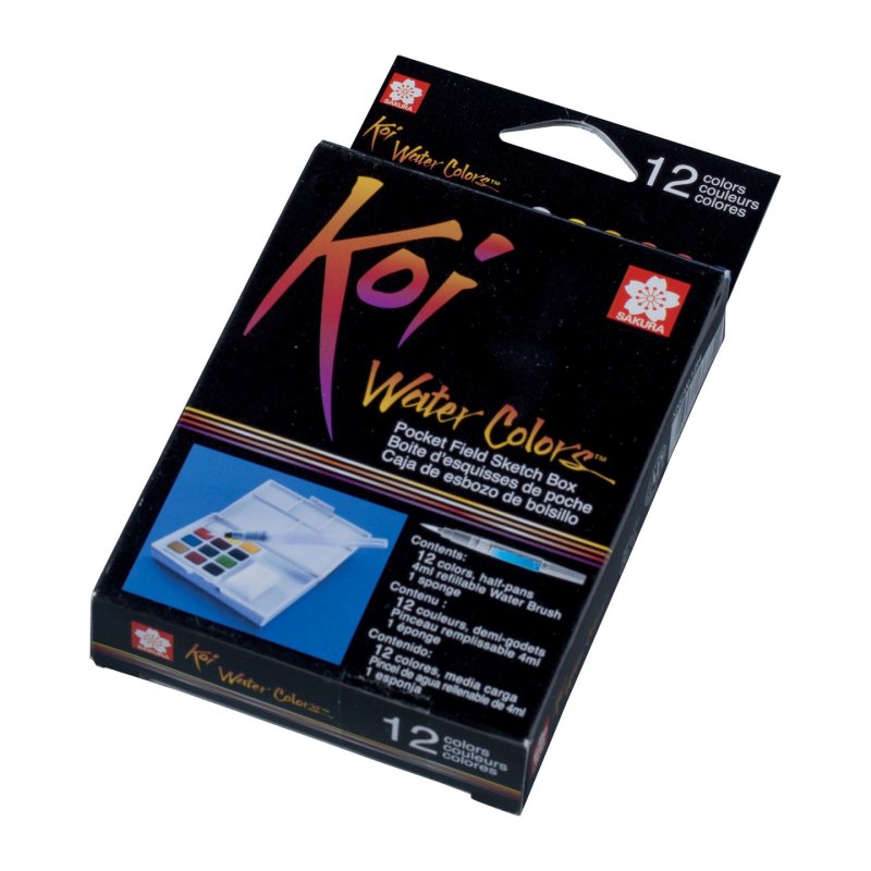 Sakura Koi Water Colors Sketch Box 12