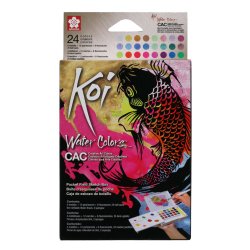 Sakura Koi Water Colors Sketch Box 24 Creative Art Colors