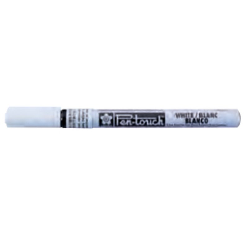 SAKURA Marqueur permanent Pen-Touch Extra Fin, blanc